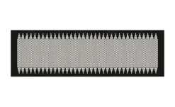 Webteppich Scandinavian | 80x200 cm, Solid Bordüre