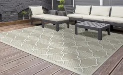 Webteppich Simple Life | 200x300 cm, Beige, Creme