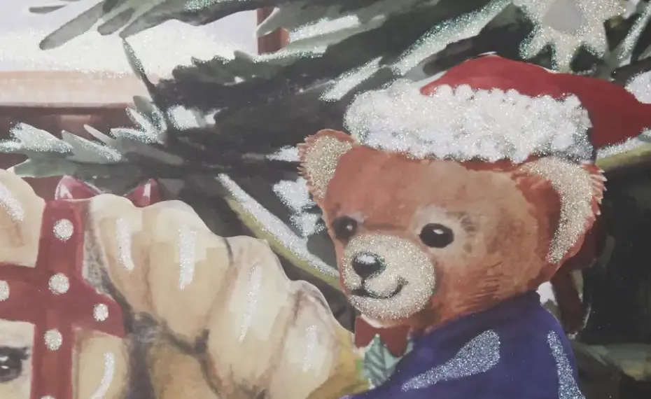 Weihnachtsgeschenktüte Bärchen | 72 cm | Möbel Höffner