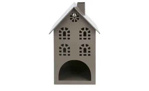 Windlicht Haus | Taupe | Möbel Höffner