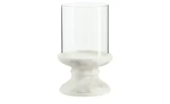 Windlicht mit Glasaufsatz | 25,5 cm | Möbel Höffner