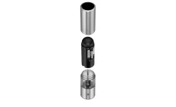WMF Elektrische Salz-/Pfeffermühle Ceramill | edelstahlfarben, Edelstahlmühle