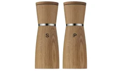 WMF Gewürzmühlen-Set Ceramill Nature | Eichenholz, 18 cm