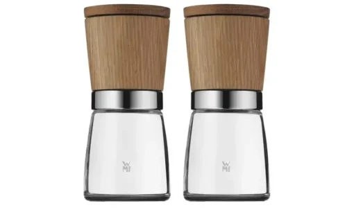 WMF Gewürzmühlen-Set Ceramill Nature | Glasbehälter, 13,8 cm