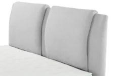Wohnwert Boxspringbett Dormian Saman | Hellgrau, 160 cm