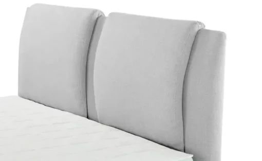 Wohnwert Boxspringbett Dormian Saman | Hellgrau, 160 cm