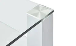 Wohnwert Couchtisch Quatro | 80 cm, Weiß, matt