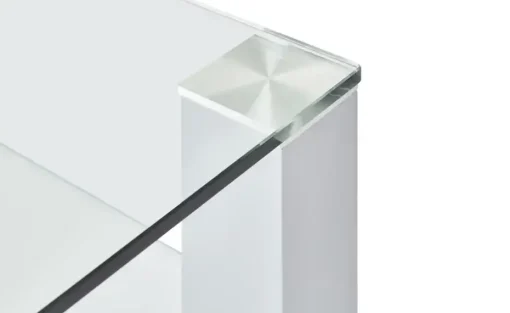 Wohnwert Couchtisch Quatro | 80 cm, Weiß, matt