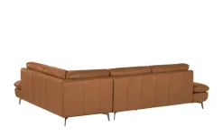 Wohnwert Ecksofa Amarena | Cognacbraun, rechts