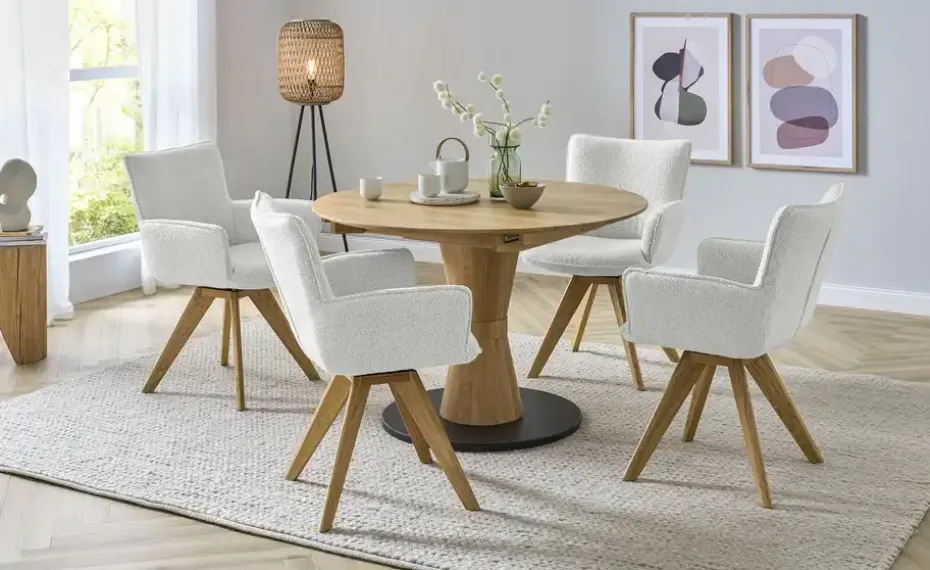 Wohnwert Esstisch Der Runde | 115 cm | Möbel Höffner