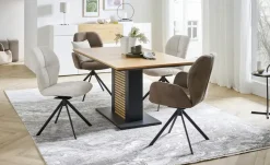 Wohnwert Esstisch Die Säule | Furniert, 140 cm