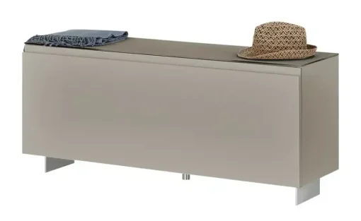 Wohnwert Garderobenbank Nicolo | 110 cm, Taupe