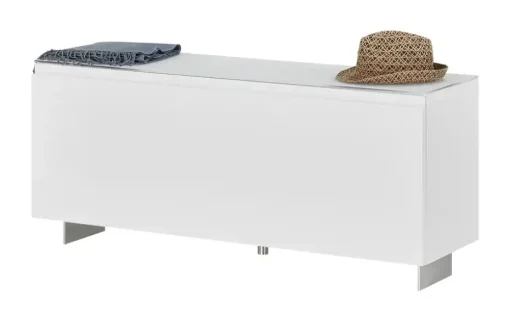 Wohnwert Garderobenbank Nicolo | 110 cm, Weiß | Höffner