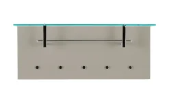 Wohnwert Garderobenpaneel Nicolo | Taupe, matt