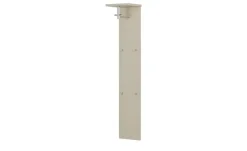 Wohnwert Garderobenpaneel Nicolo | Taupe, matt