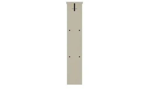 Wohnwert Garderobenpaneel Nicolo | Taupe, matt