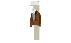 Wohnwert Garderobenpaneel Nicolo | Taupe, matt
