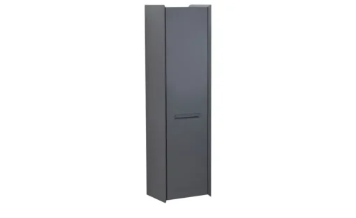 Wohnwert Hängeschrank Azzura | Anthrazit, matt, links