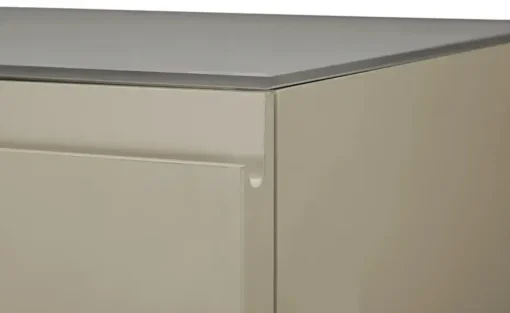 Wohnwert Hängeschuhschrank Nicolo | Taupe, matt