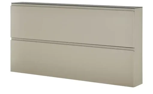 Wohnwert Hängeschuhschrank Nicolo | Taupe, matt, 160 cm