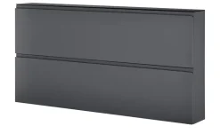Wohnwert Hängeschuhschrank Nicolo | Anthrazit, matt, 160 cm