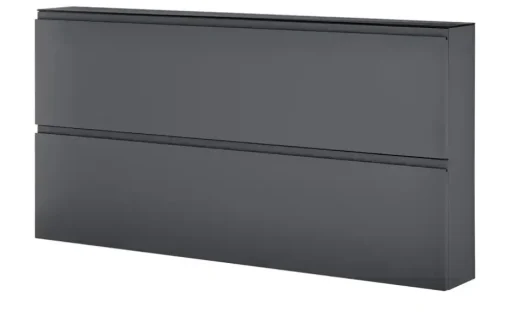 Wohnwert Hängeschuhschrank Nicolo | Anthrazit, matt, 160 cm