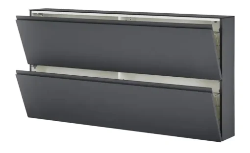 Wohnwert Hängeschuhschrank Nicolo | Anthrazit, matt, 160 cm