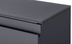 Wohnwert Hängeschuhschrank Nicolo | Anthrazit, matt, 110 cm