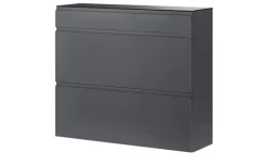 Wohnwert Hängeschuhschrank Nicolo | Anthrazit, matt