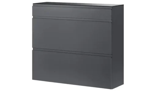 Wohnwert Hängeschuhschrank Nicolo | Anthrazit, matt