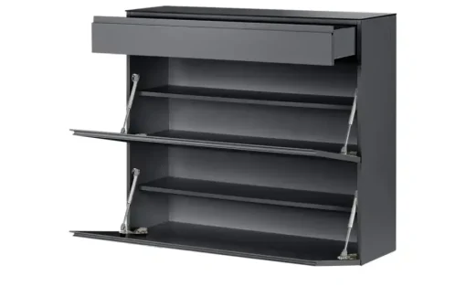 Wohnwert Hängeschuhschrank Nicolo | Anthrazit, matt