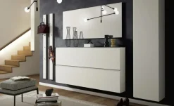 Wohnwert Hängeschuhschrank Nicolo | Weiß, matt, 160 cm