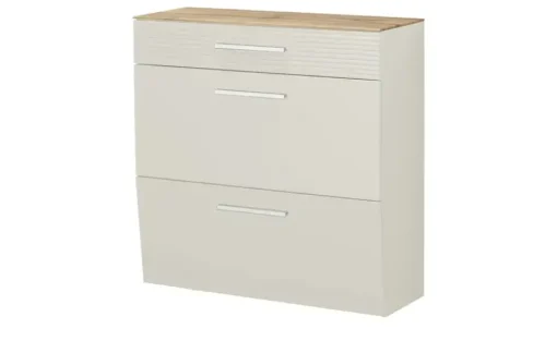 Wohnwert Hängeschuhschrank Helen  | Sand, matt, Eiche (Nachbildung)