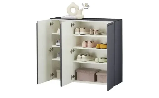 Wohnwert Hängeschuhschrank Nicolo | Anthrazit, matt