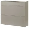 Wohnwert Hängeschuhschrank Nicolo | Taupe, matt
