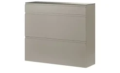 Wohnwert Hängeschuhschrank Nicolo | Taupe, matt