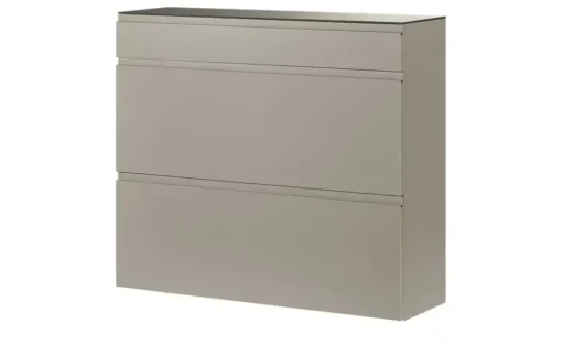 Wohnwert Hängeschuhschrank Nicolo | Taupe, matt