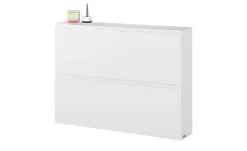 Wohnwert Hängeschuhschrank Nicolo | Weiß, matt, 110 cm