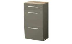 Wohnwert Hängeschuhschrank Helen | Lavagrau, matt, Eiche (Nachbildung)