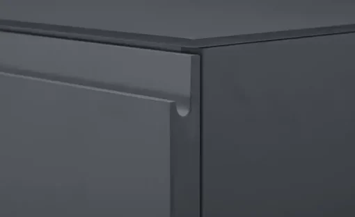 Wohnwert Hängeschuhschrank Nicolo | Anthrazit, matt