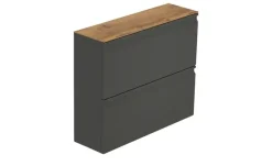 Wohnwert Hängeschuhschrank Leo | Anthrazit, matt