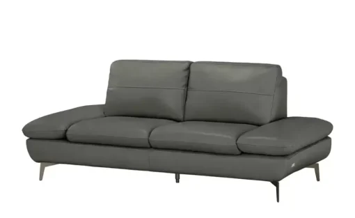 Wohnwert Ledersofa Amarena | 2, Dunkelgrau | Höffner