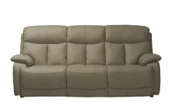Wohnwert Ledersofa aus Echtleder Ambra | Taupe