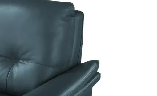Wohnwert Ledersofa Halina | Petrol | Möbel Höffner