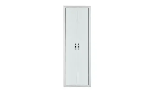 Wohnwert Mehrzweckschrank Intro | Front Glas weiß
