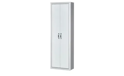 Wohnwert Mehrzweckschrank Intro | Front Glas weiß