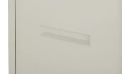 Wohnwert Mehrzweckschrank  Azzura | Creme, matt, links