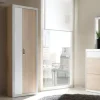 Wohnwert Mehrzweckschrank Intro | Weiß, Eiche Sonoma (Nachbildung)