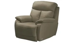 Wohnwert Sessel aus Echtleder Ambra | Taupe | Höffner