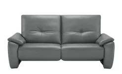Wohnwert Sofa  aus Echtleder Halina | ohne, Anthrazit